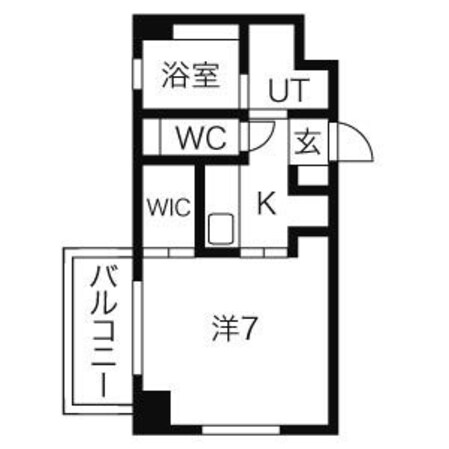 吹上駅 徒歩1分 7階の物件間取画像